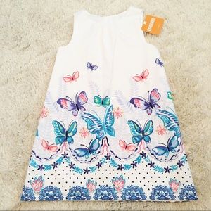 Gymboree Butterfly Garden Dress NWT